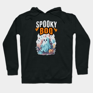 Spooky Boo Ghost halloween Hoodie